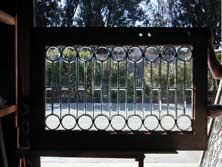 Original Photo of Beveled Glass Window AE314