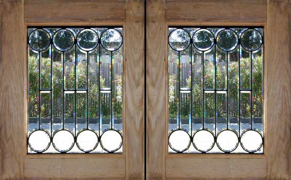 Arts & Crafts Beveled Glass AE315