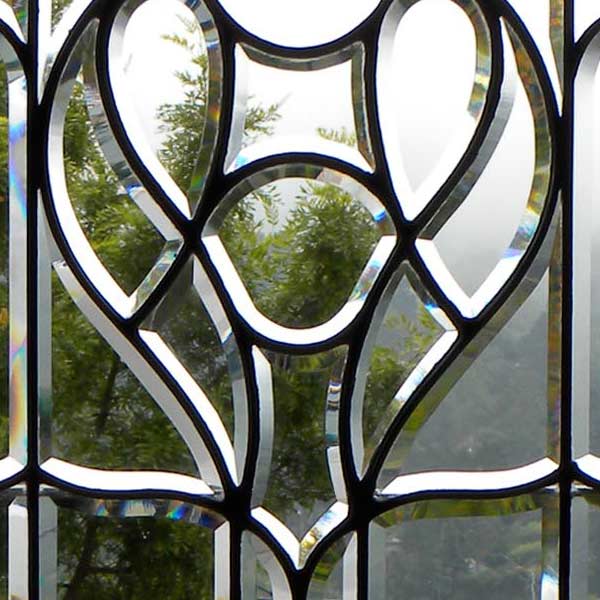 Detail of AE87 Victorian Beveled Glass