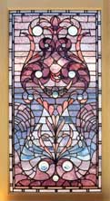 AE197 Antique American Stained Glass