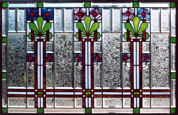 AE26 Arts and Crafts Combination Glass Window