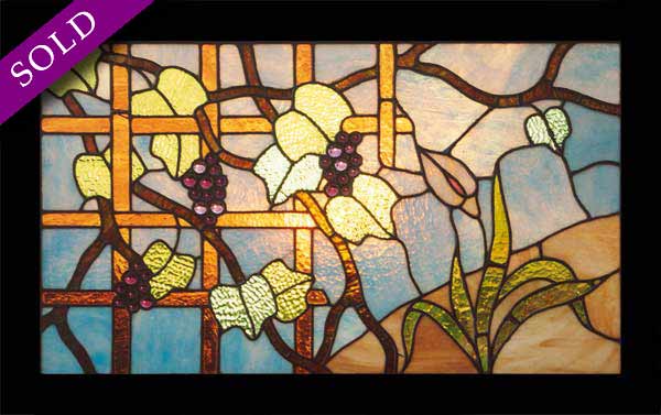 Victorian Stained Glass Window AE282
