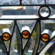 Click to Enlarge Detail of Combination Glass Window AE341