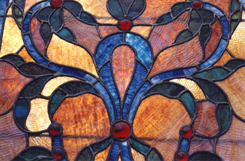 Detail of AE82 Stained Glass Window