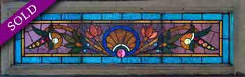 AE24 Victorian Stained Glass Window