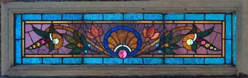 AE24 Victorian Stained Glass Window