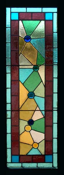AE340 Victorian Stained Glass Window