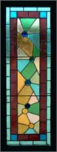AE340 American Stained Glass Window