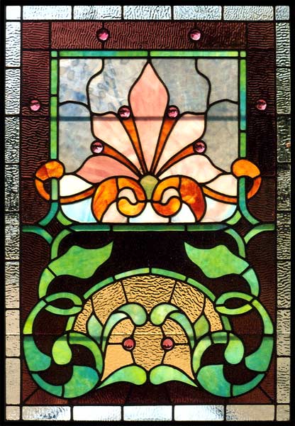 Authentic American stained glass AE366