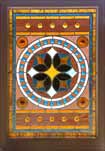 AE492 Victorian Stained Glass Window