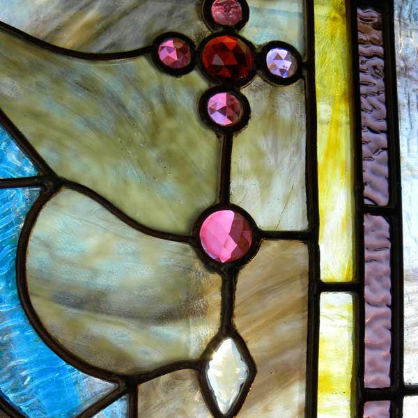 Detail of AE502 Victorian Stained Glass