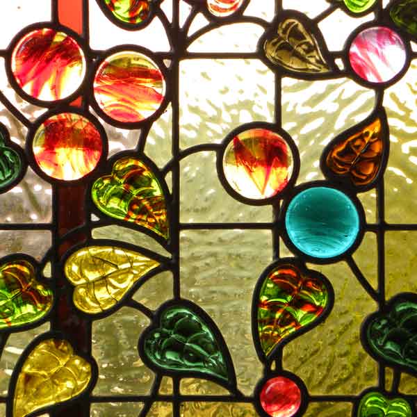 Detail of AE145 Victorian Stained Glass