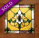 AE6 Victorian Stained Glass Window