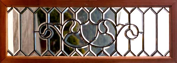 AE260 Arts & Crafts Beveled Window