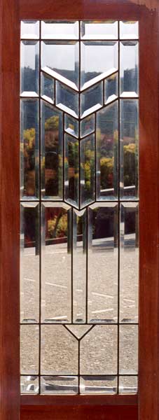 AE321 Arts & Crafts Beveled Glass