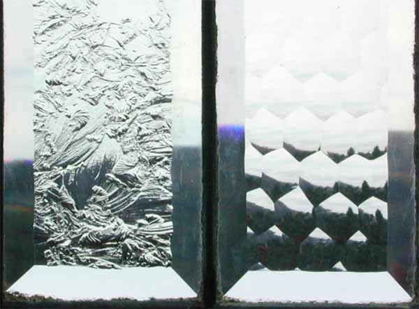Detail of AE439 Victorian Beveled Glass