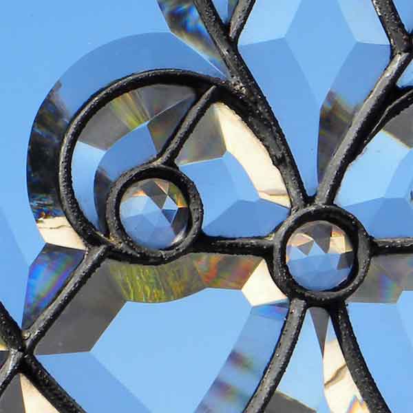 Detail of AE522 Victorian Beveled Glass