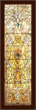 AE30 Victorian Stained Glass Window