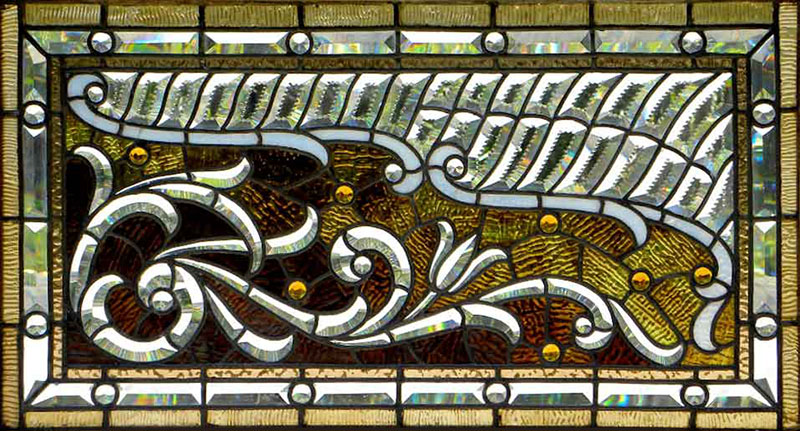 Detail of AE453 Victorian Combination Glass Window