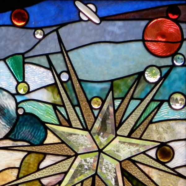 Detail of AE530 Victorian Combo Glass Window
