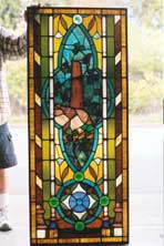 Original Photo of AE351 American Leaded Glass Window