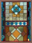 AE394 Victorian Stained Glass Window